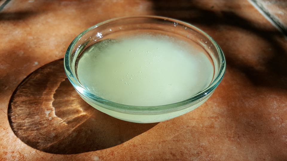 coconut oil, a natural lubricant